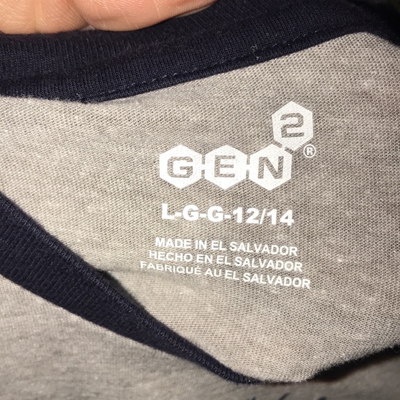 Unisex Kid’s UVA Colorblock Tee - Picture 5 of 5